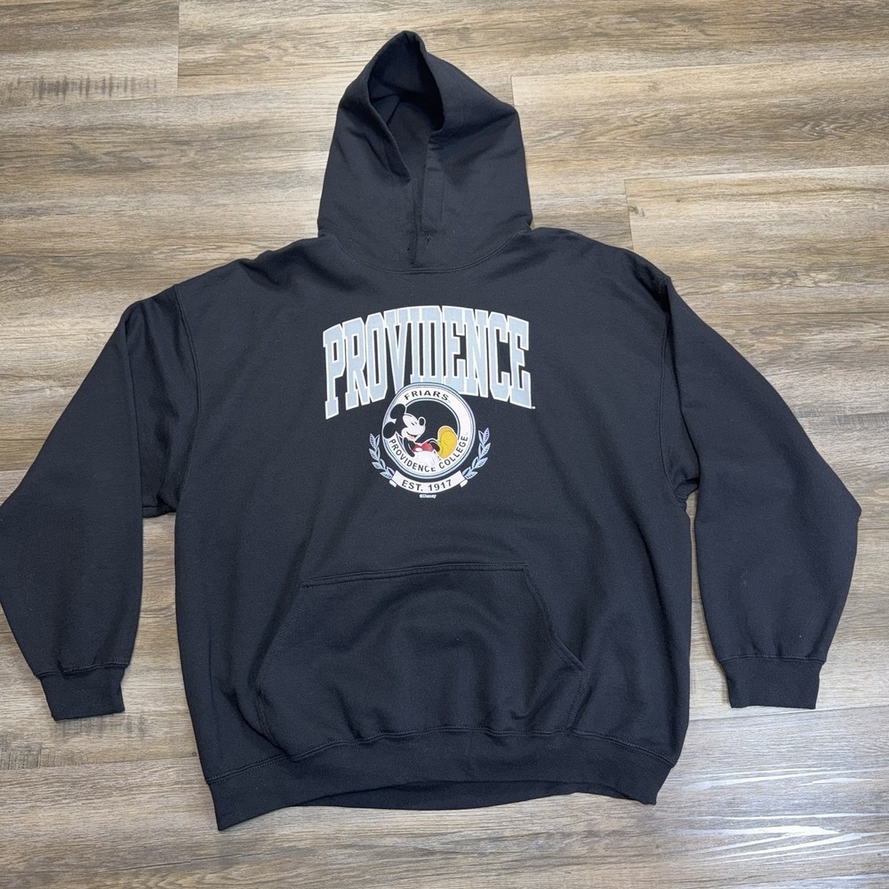 Disney x Providence College Friars Black Pullover Sweatshirt Mens 2X-Large